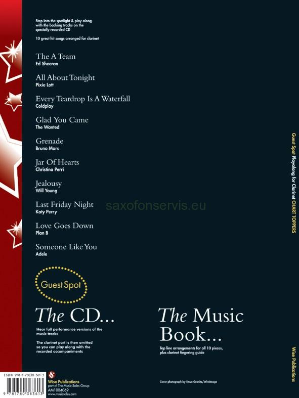 Guest Spot: All New Chart Hits (Clarinet) + CD