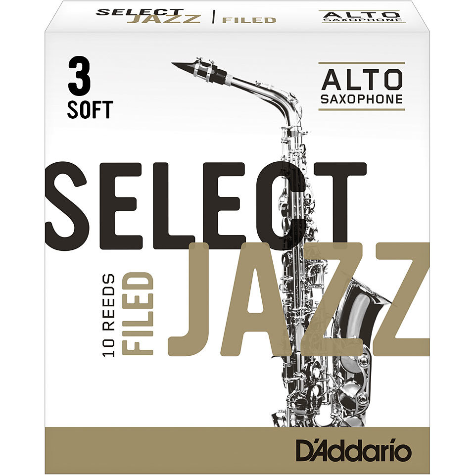 Rico 3S Select Jazz Filed Alto