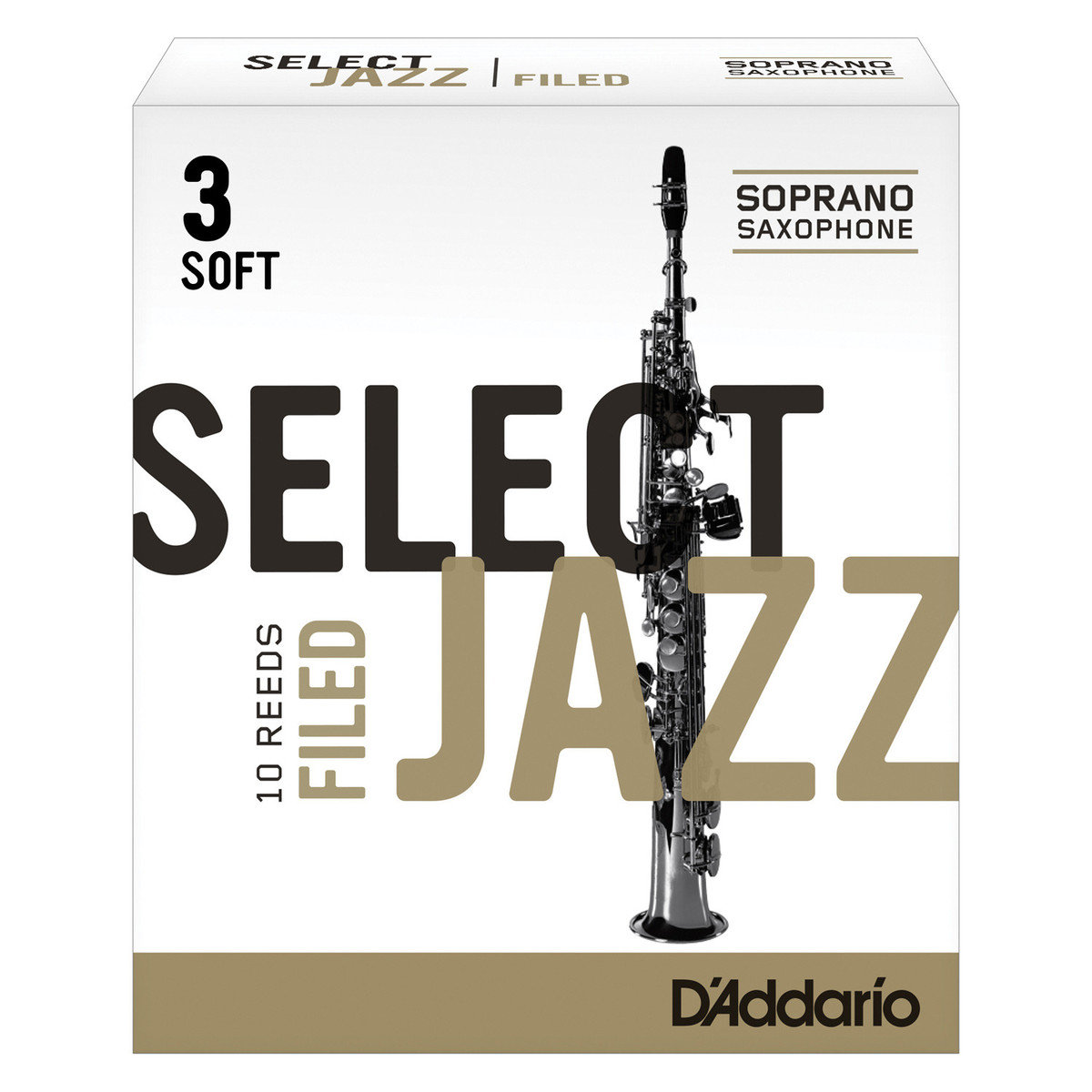 Rico 3S Select Jazz Filed Sopran