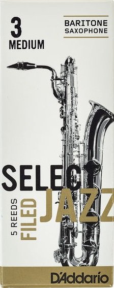 Rico 3M Select Jazz Filed Baryton 