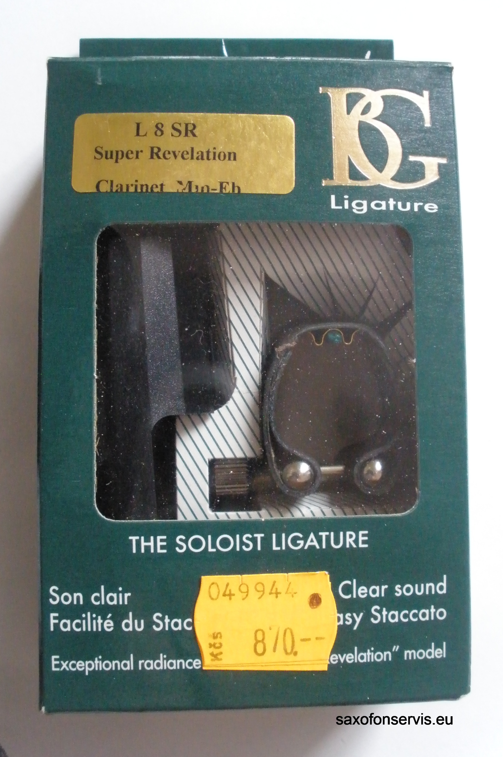 Ligatura BG L 8 SR pro Eb klarinet