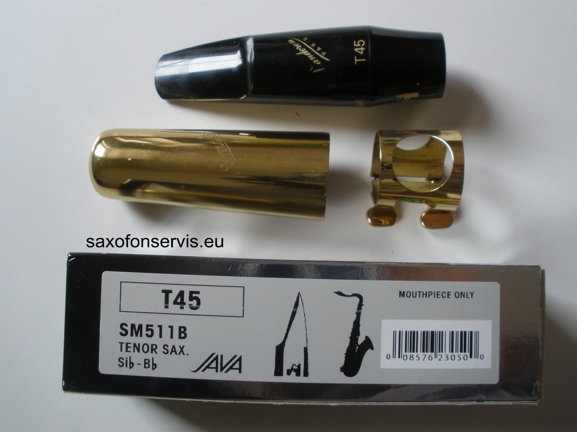 Vandoren Java T45 - hubička na tenor saxofon
