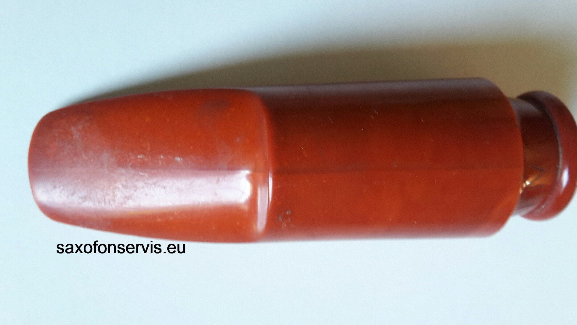 WORLD - hnědá,kaučuková vintage hubička tenor sax