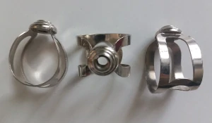 Ligatura ,,Vintage,, alt saxofon 1ks NOVÁ,nikl  !!
