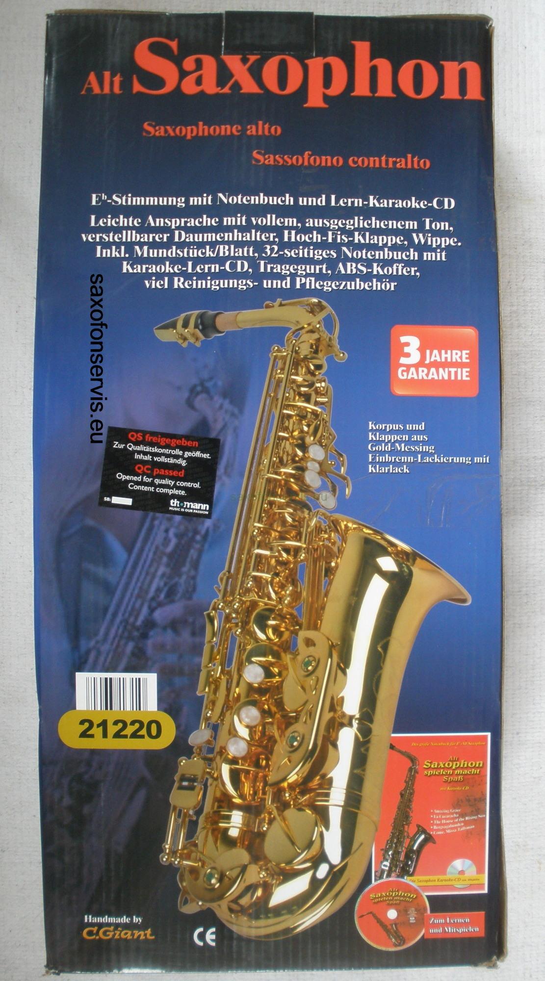 C.GIANT alt saxofon   