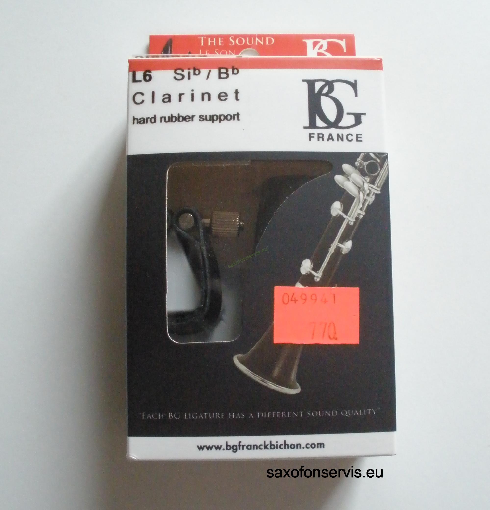 Ligatura BG L6 pro Bb klarinet