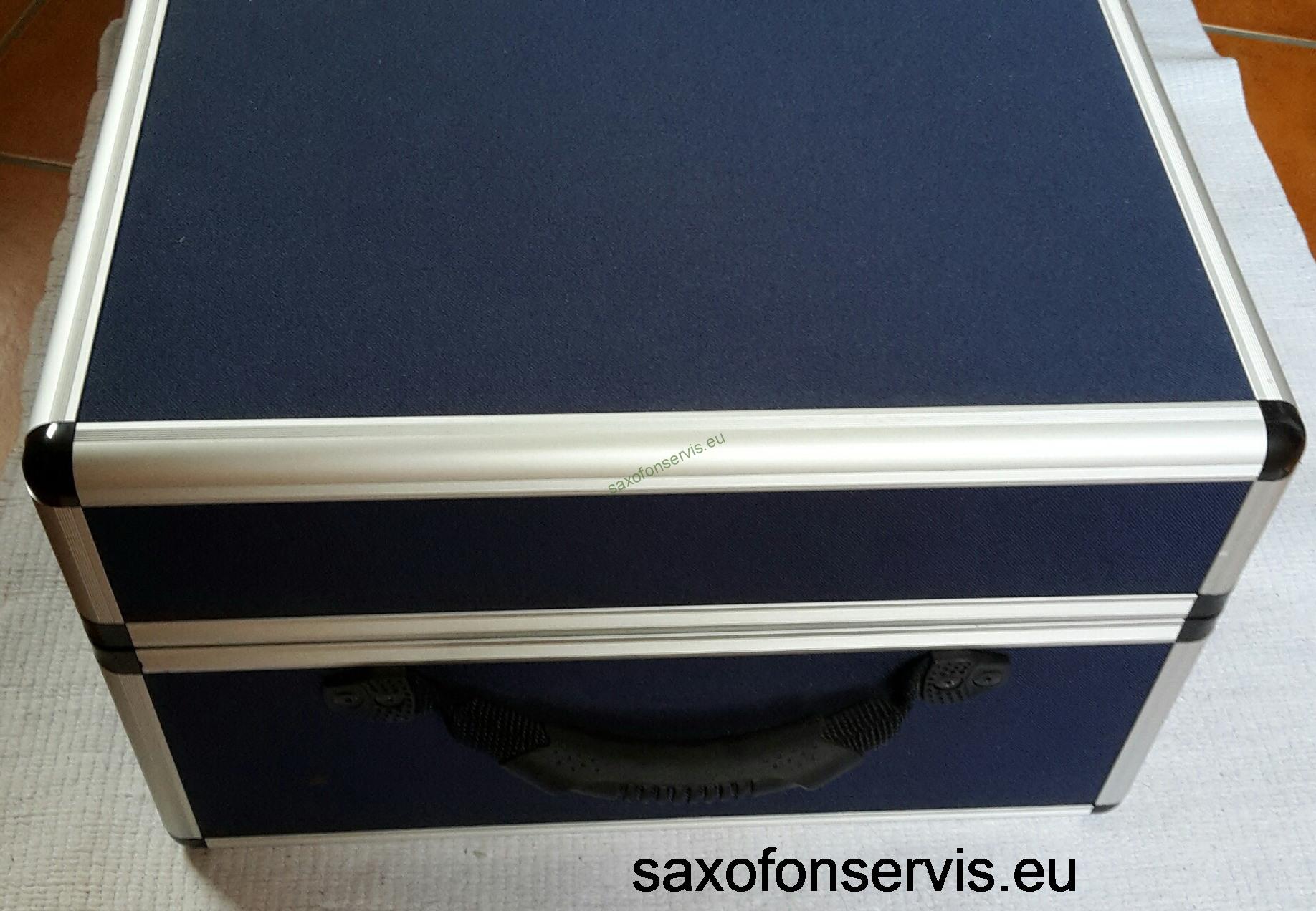 Jaša Blue 18 - kufr s kolečky na baryton saxofon
