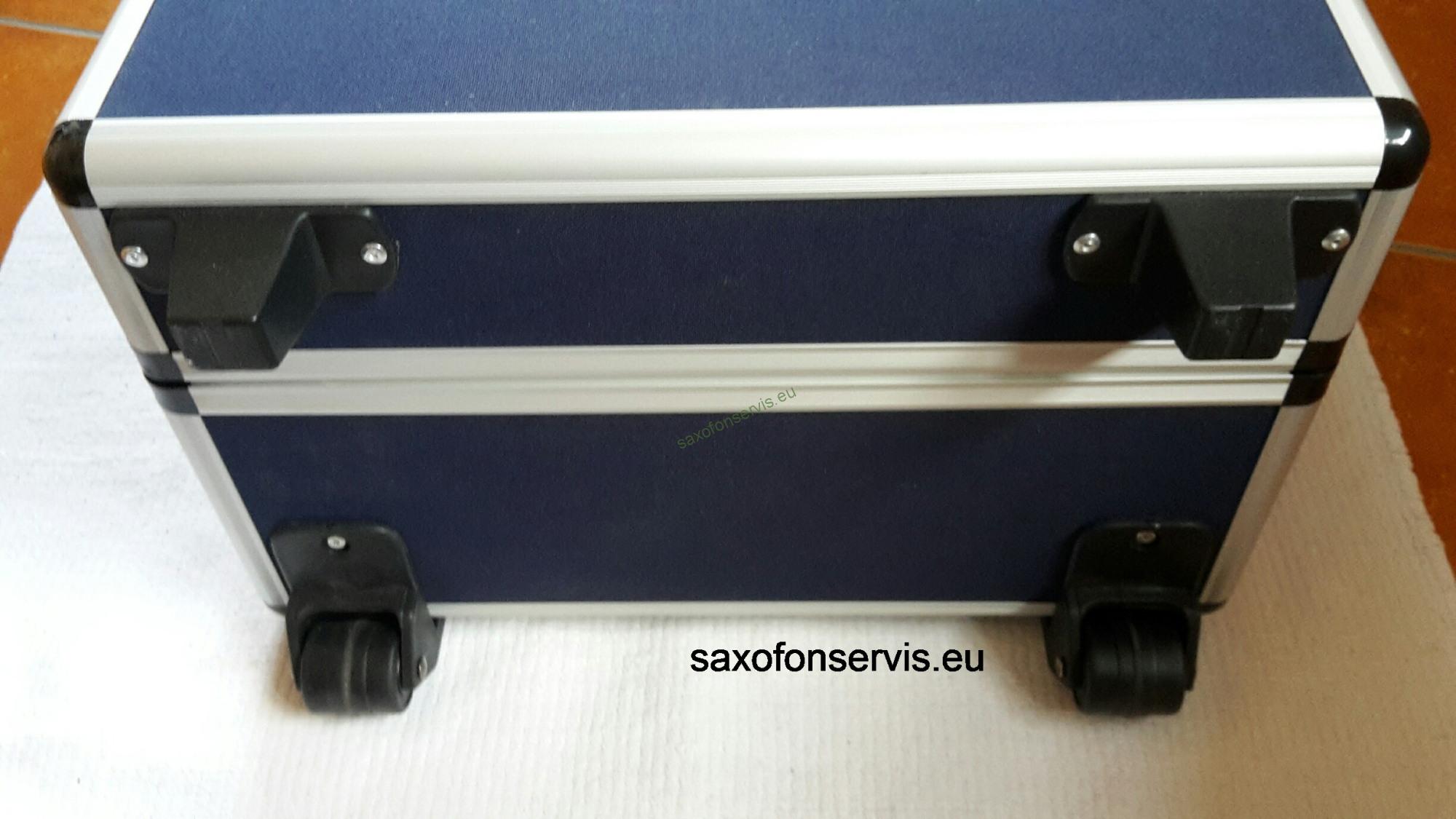 Jaša Blue 18 - kufr s kolečky na baryton saxofon
