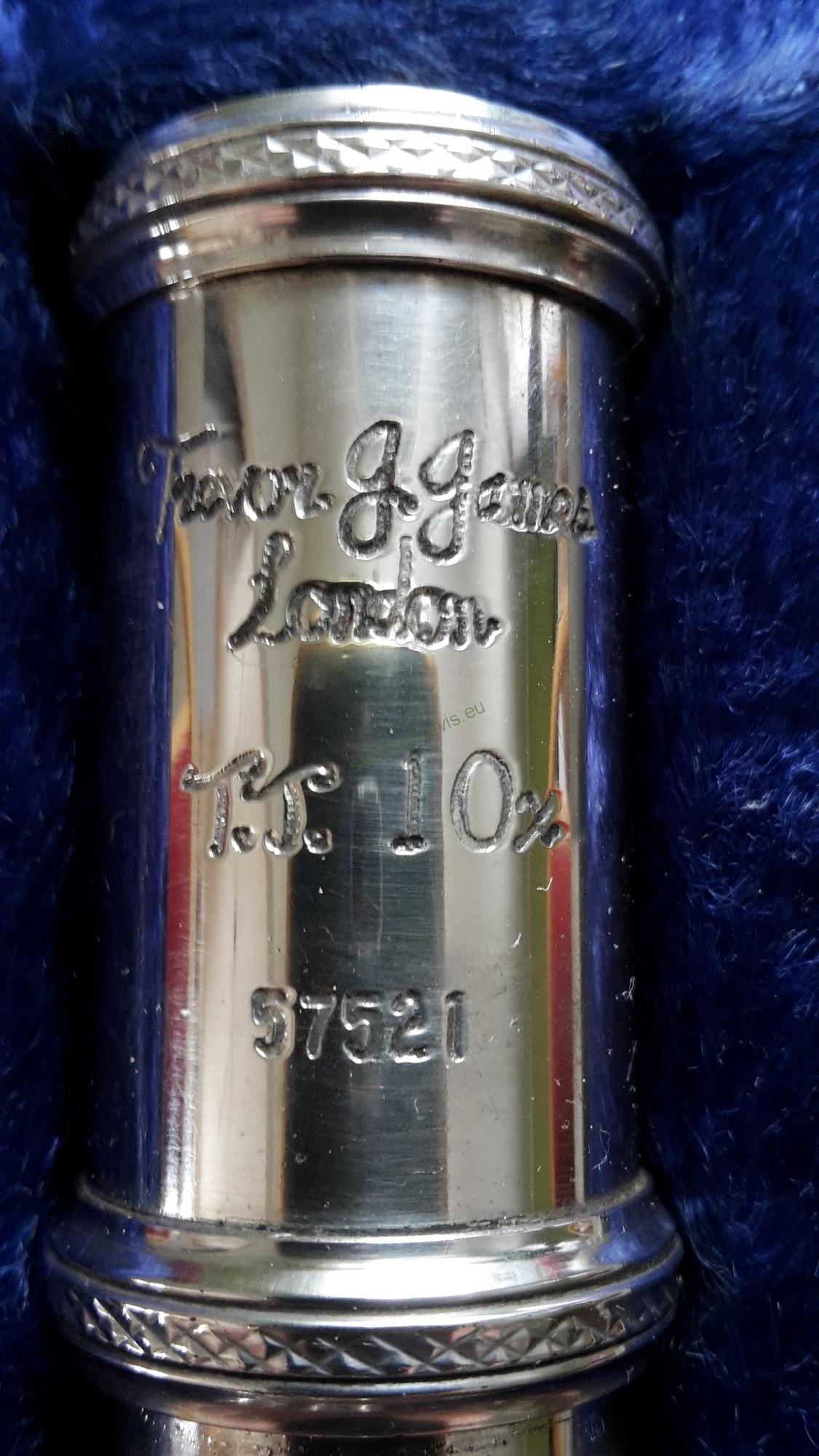 Flétna Trevor J.James London