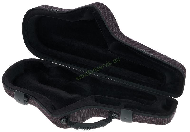 Winter JW 51092 CAR - nové,carbon,červené pouzdro pro alt saxofon 