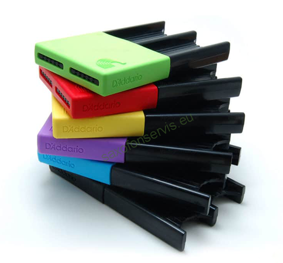 D'Addario Reed Guard, malý, žlutý