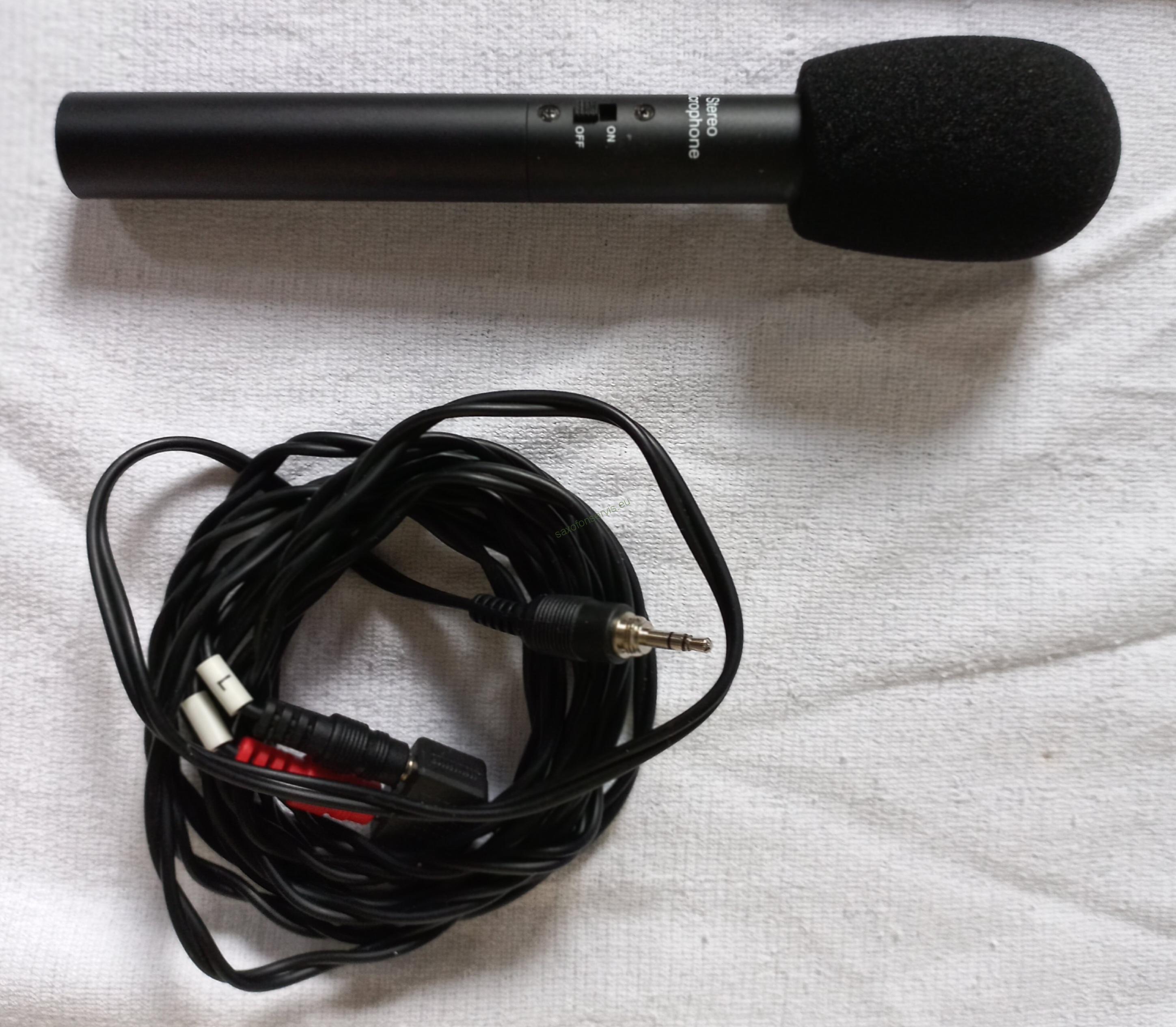 MONACOR ECM-600 ST - mikrofon stereo 