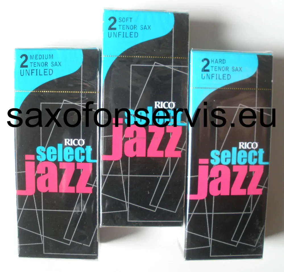 Rico 2S Select Jazz Unfiled Tenor 1ks
