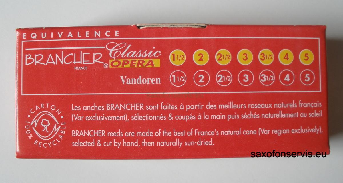 Brancher Classic Opera  Alt sax 2,0  2ks