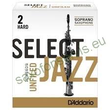 Rico 2H Select Jazz Unfiled Sopran 1ks