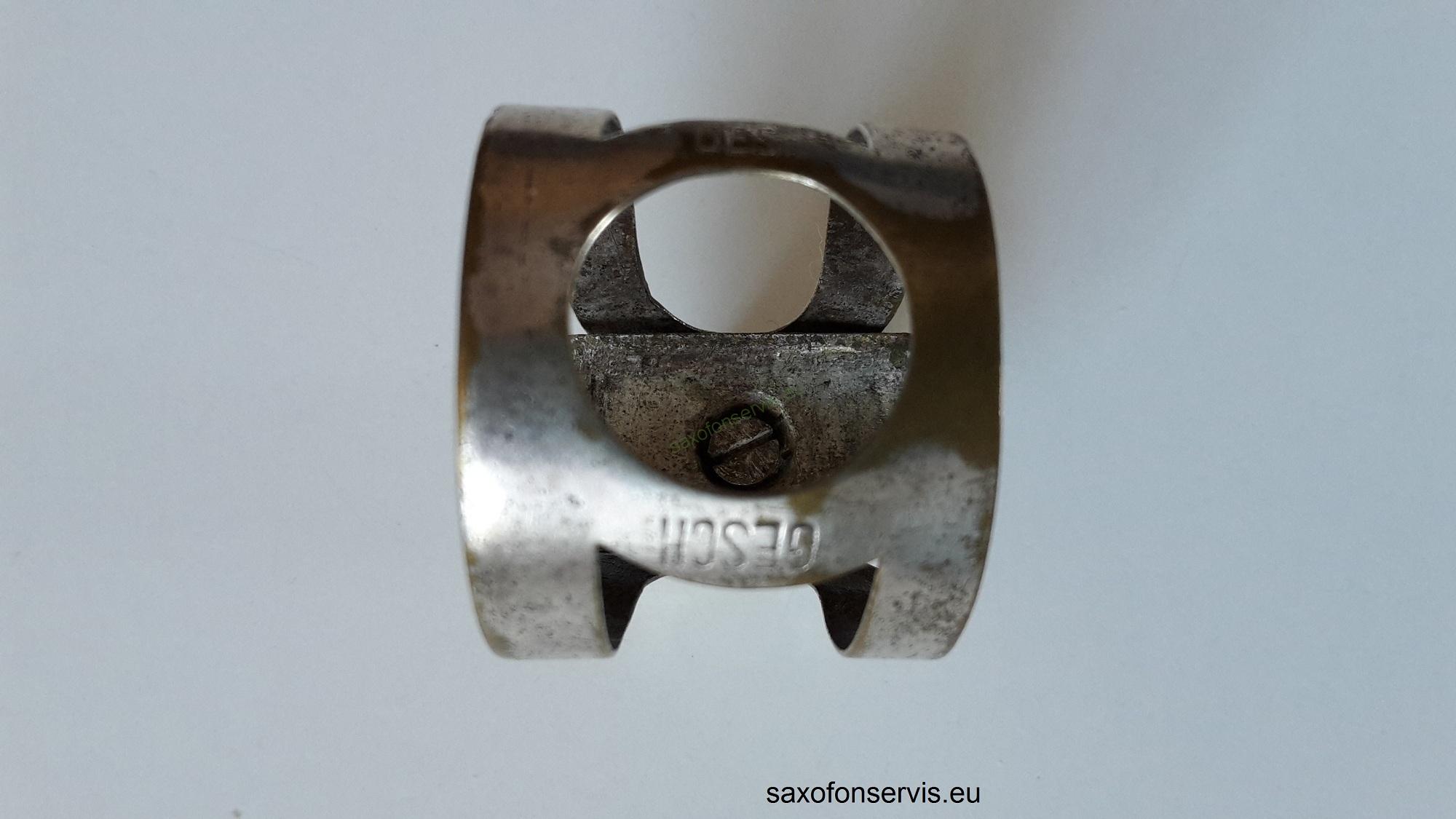 GESCH - Vintage ligatura alt saxofon.