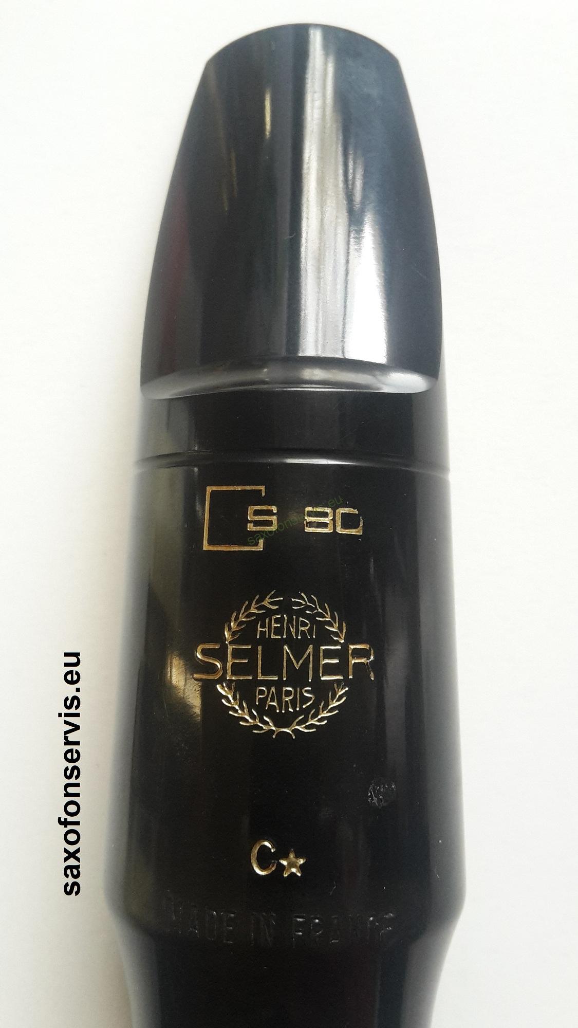 SELMER S80 C* - nová hubička tenor saxofon.