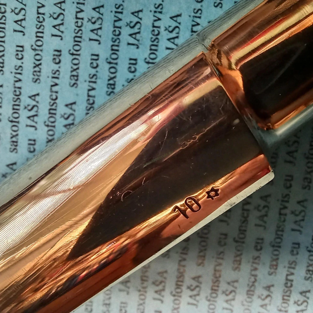 Metal hubice na tenor sax