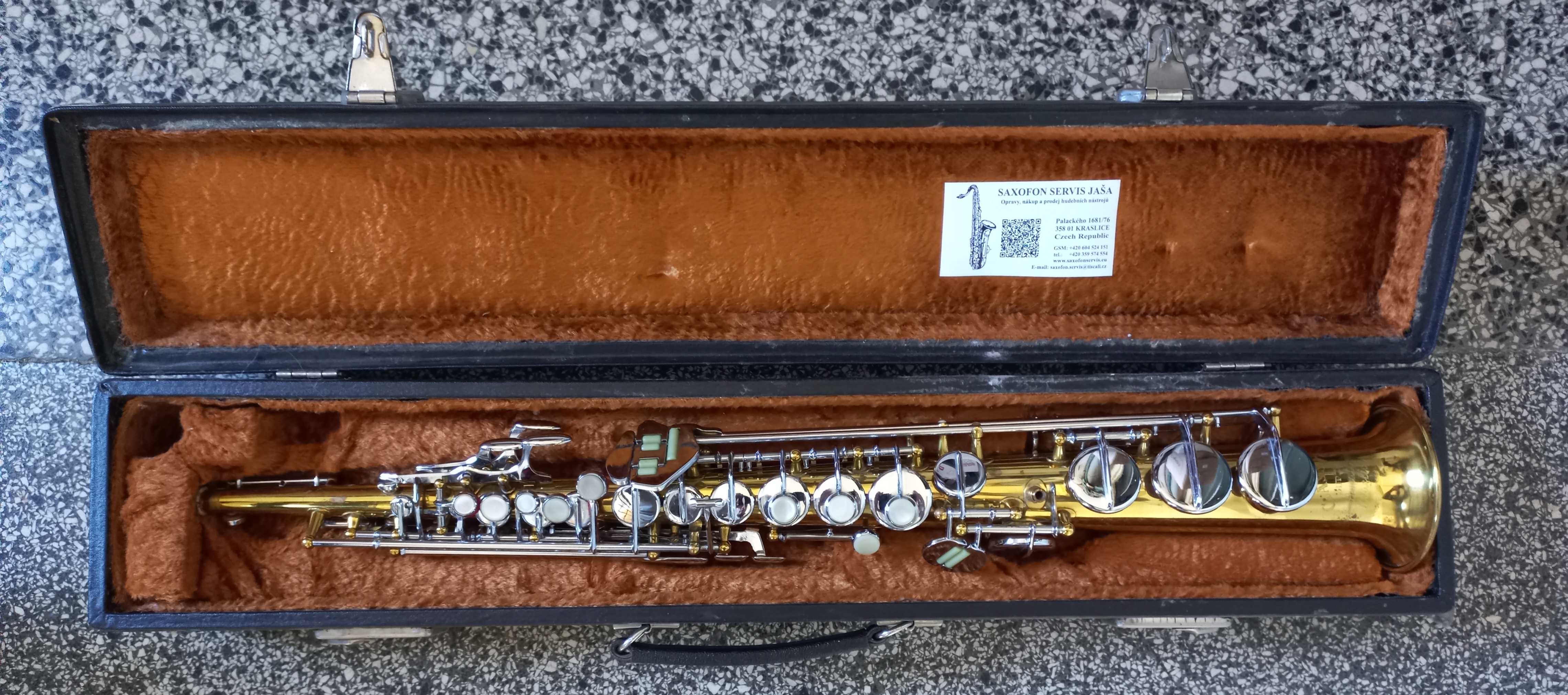 Kufr na soprán sax Amati - dlouhý 